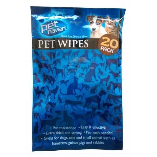 Salviette detergenti per cani e gatti - Pet Wipes