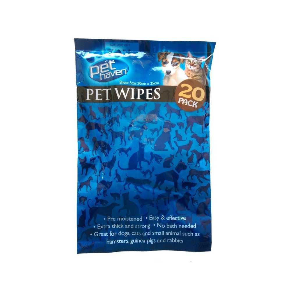 Salviette detergenti per cani e gatti - Pet Wipes