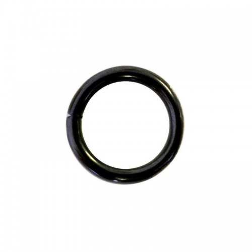 Anello Sprenger D-Ring in acciaio nero mm. 16