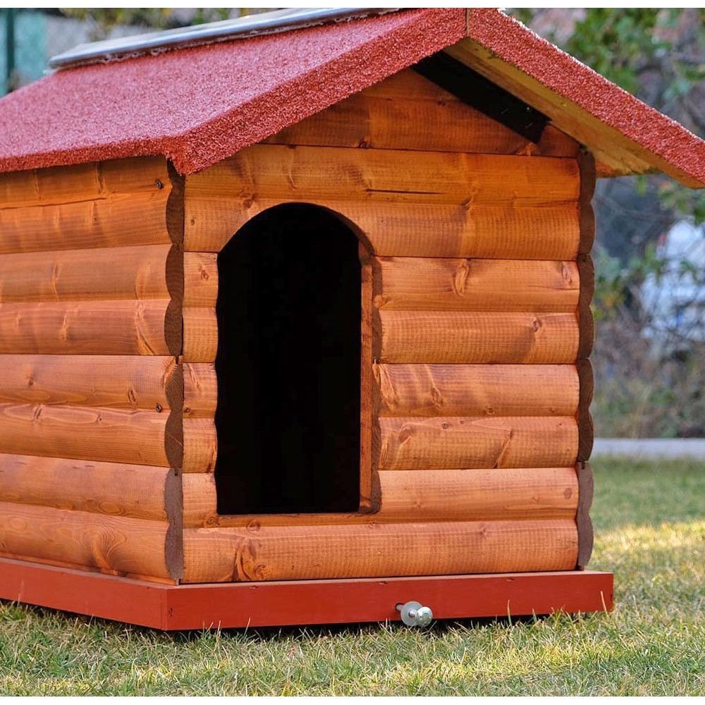 Cuccia per cani da esterno in legno Chalet 4