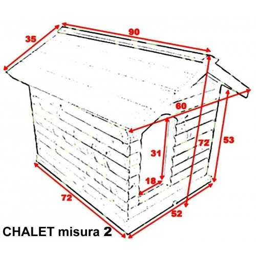 Misure per cuccia in legno da esterno apribile per Beagle e simili