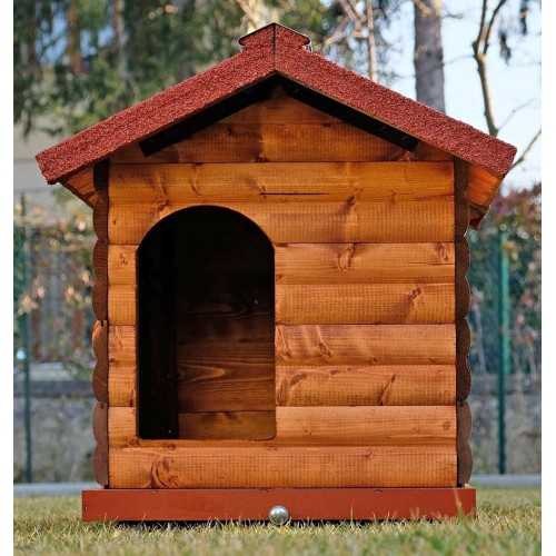 Cuccia tronchetto Chalet in legno giardino