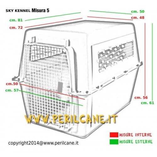 Trasportino misura 5 Sky Kennel Petmate