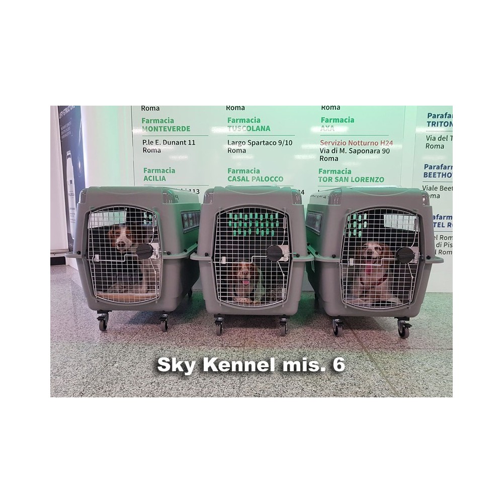 Trasportino Sky Kennel Petmate trasporto cani in aereo