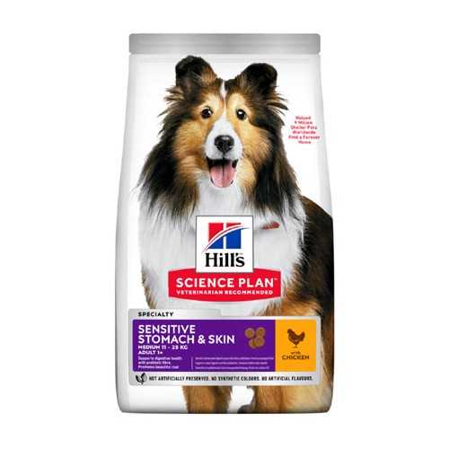 Hill's Science Plan Sensitive Stomach & Skin Adult Medium 12 kg