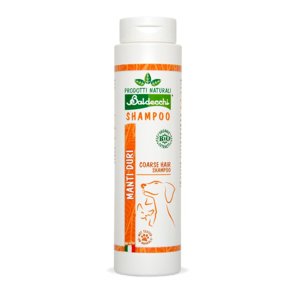 Shampoo Baldecchi manti duri professionale per cani - ml. 250