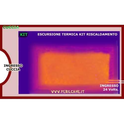 termografia tappetino scaldante