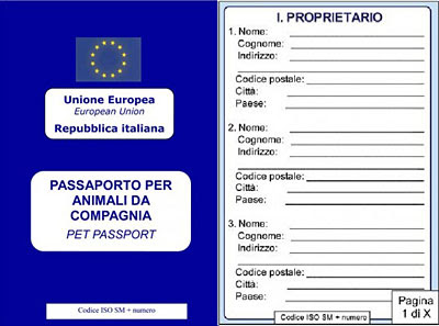 Pet Passport - Perilcane.it